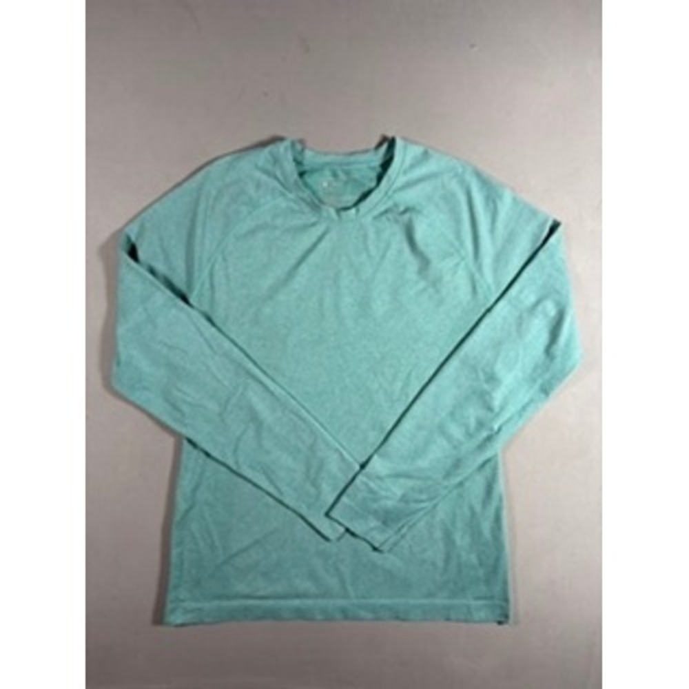 FIGS Salta Seamless Long Sleeve Underscrub Top Teal XL Scrub Base Healthcare